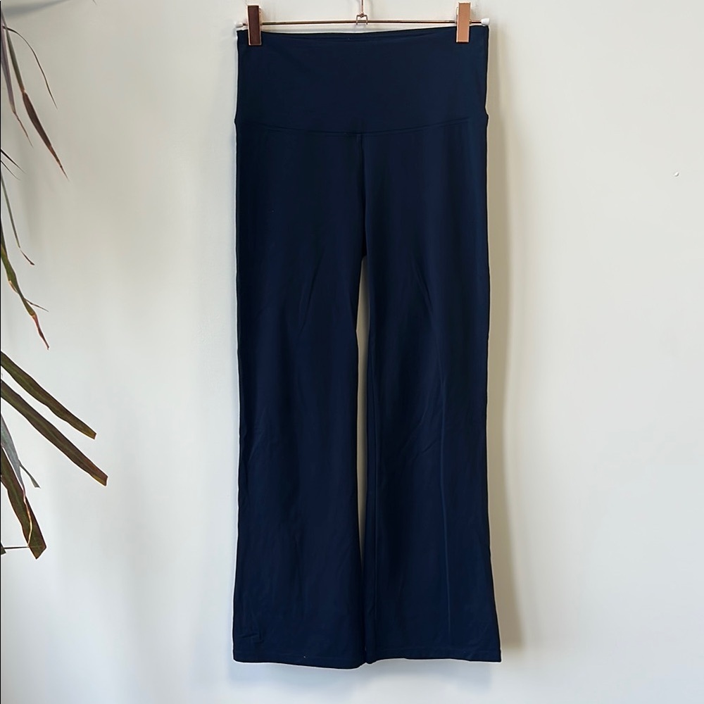 Ododos Sz Medium Navy Blue Leggings w/Flared Hem